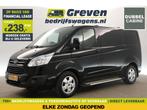 Ford Transit Custom 270 2.2 TDCI L1H1 Limited 155PK €238pm, Auto's, Bestelauto's, Zwart, Nieuw, Ford, Handgeschakeld