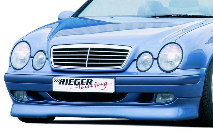 Rieger frontspoiler (Elegance) | CLK (W208) - Cabrio, Coupé, Auto-onderdelen, Carrosserie en Plaatwerk, Nieuw, Mercedes-Benz, Verzenden