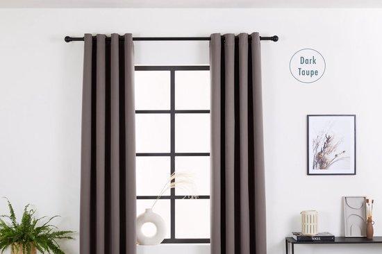 Lifa Living Verduisterend en Geluidswerend Gordijn - Donker, Doe-het-zelf en Verbouw, Sanitair, Nieuw, Verzenden