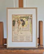Een roze droom (lijst optie, lithos), Antiek en Kunst, Verzenden