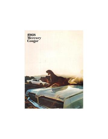 1968 MERCURY COUGAR BROCHURE ENGELS (USA) beschikbaar voor biedingen