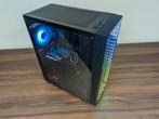 RGB Game PC Ryzen 7 5800x – RTX 3060Ti – 16gb DDR4– 500GB, 500 GB M2.0 SSD, Ryzen 7 5800x, Virtual Reality, Ophalen of Verzenden