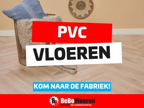 Beige visgraat plak-PVC vanaf €7,98 - FABRIEKSLEEGVERKOOP, Huis en Inrichting, Stoffering | Vloerbedekking, Wit, Crème, Beige