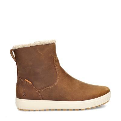 Ecco Soft 7 Tred gevoerde boots voor dames in het Cognac, Kleding | Dames, Schoenen, Lage of Enkellaarzen, Overige kleuren, Nieuw