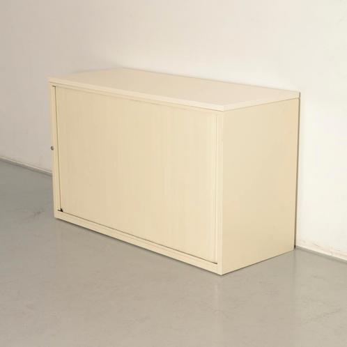 Mibra roldeurkast, creme, 76 x 125 cm, incl. 1 legbord, Huis en Inrichting, Kasten | Roldeurkasten en Archiefkasten, Ophalen of Verzenden