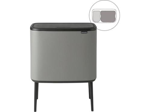 Brabantia Bo Touch Bin Prullenbak - 11 + 23 liter -, Huis en Inrichting, Woonaccessoires | Overige, Zo goed als nieuw, Verzenden