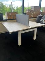 Refurbished duo werkplek, zit sta bureau, Huis en Inrichting, Bureaus, Verzenden, In hoogte verstelbaar, Zo goed als nieuw, Stabureau