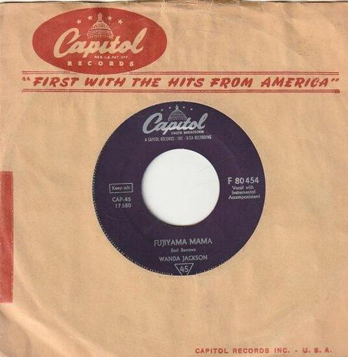 Wanda Jackson - Fujiyama Mama + Cool Love (Vinylsingle), Cd's en Dvd's, Vinyl Singles, Verzenden