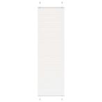 vidaXL Plissé rolgordijn 55x200 cm stofbreedte 54,4 cm, Huis en Inrichting, Verzenden, Nieuw, Wit