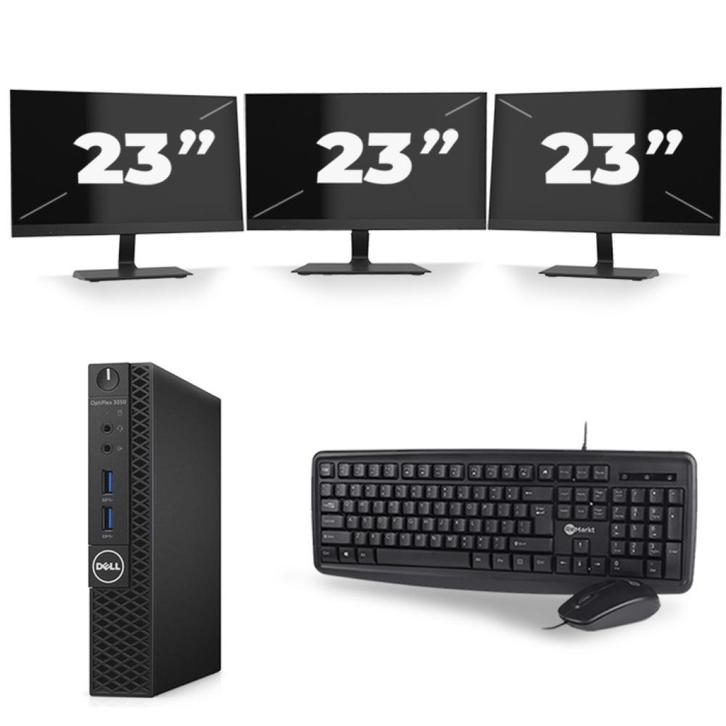 Dell Optiplex 3070 Micro USFF - Intel Core i5-9e Generatie -, Computers en Software, Desktop Pc's, Nieuw, Verzenden