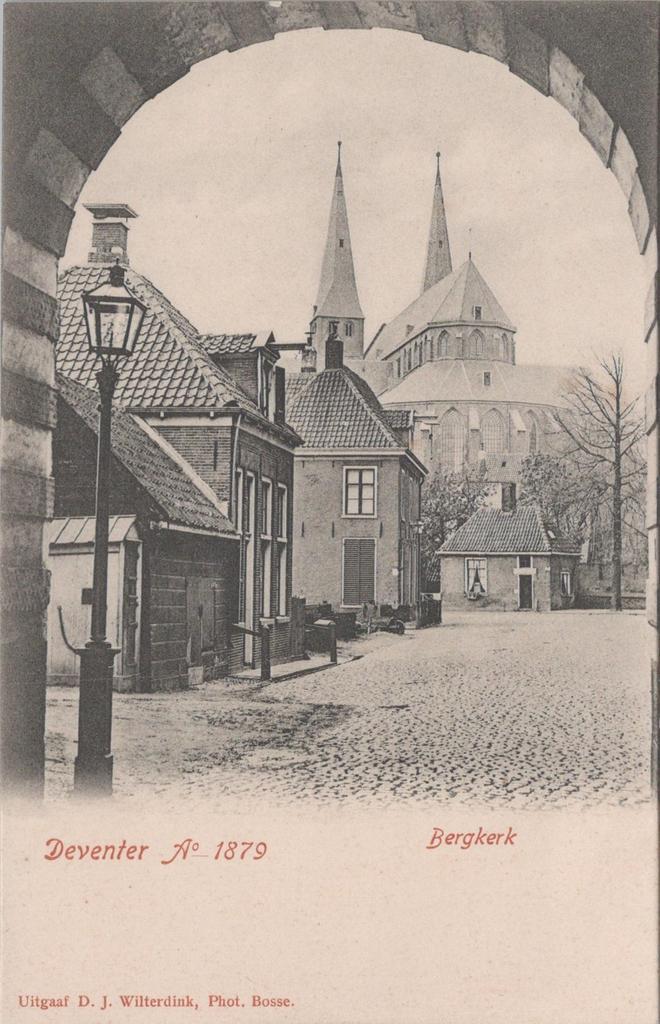 DEVENTER - Ao. 1879 Bergkerk, Verzamelen, Ansichtkaarten | Nederland