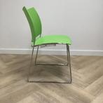 Casala Curvy stoel / stapelstoel,  groen, Huis en Inrichting, Stoelen, Ophalen of Verzenden, Gebruikt, Stof, Eén