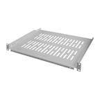 1U legbord voor serverkasten van 450mm diepte grijs, Nieuw, Ophalen of Verzenden