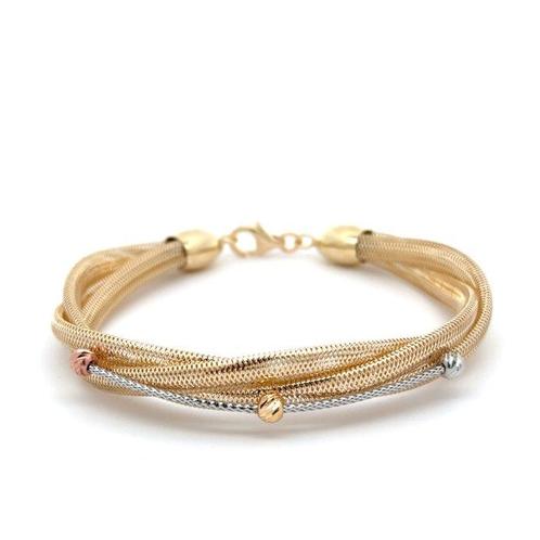 Armband - 14 karaat Geel goud, Sieraden, Tassen en Uiterlijk, Armbanden