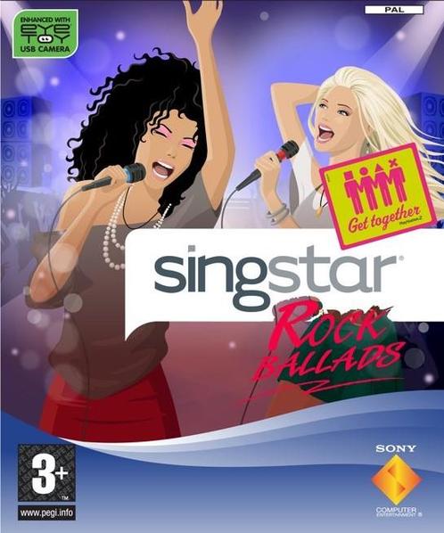 SingStar Rock Ballads [PS2], Spelcomputers en Games, Games | Sony PlayStation 2, Ophalen of Verzenden