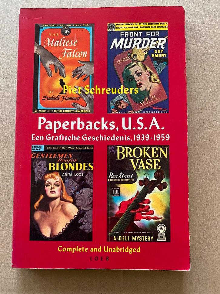 Kunst en Vormgeving Amerikaanse Paperbacks 1939-1959, Boeken, Kunst en Cultuur | Beeldend, Gelezen, Schilder- en Tekenkunst, Ophalen of Verzenden