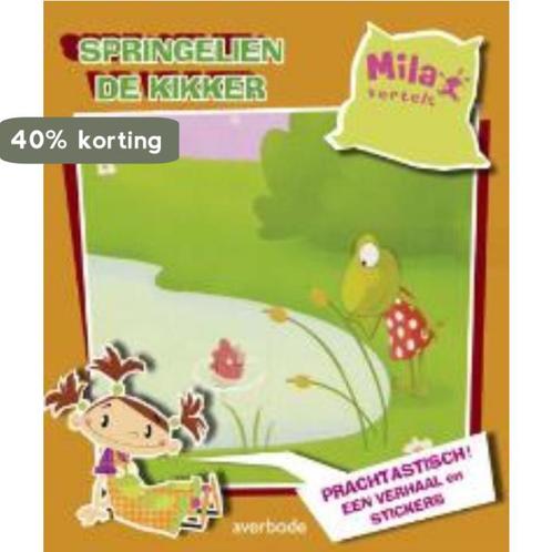 Dit is het verhaal van Springelien De Kikker / Mila vertelt, Boeken, Kinderboeken | Baby's en Peuters, Zo goed als nieuw, Verzenden