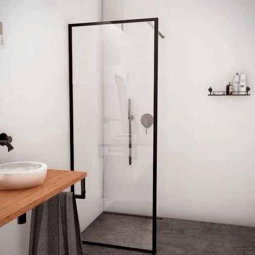 Inloopdouche BWS Recta 80x200 cm Mat Zwart Profiel Rondom, Doe-het-zelf en Verbouw, Sanitair, Douche, Nieuw, Ophalen of Verzenden