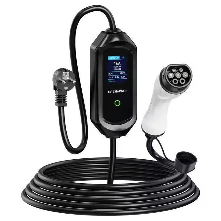 Bar2Charge ST-E207 3.7 kW Mobiele Lader Type 2 5m &amp; 10m, Auto diversen, Laadpalen, Nieuw, Verzenden