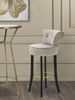 BARKRUK LUXY GRIJS CM 46X48X96, Huis en Inrichting, Barkrukken, Ophalen of Verzenden, Nieuw