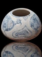 Indus Vallei Terracotta Stunning Color Animal Vase - 76 mm, Antiek en Kunst