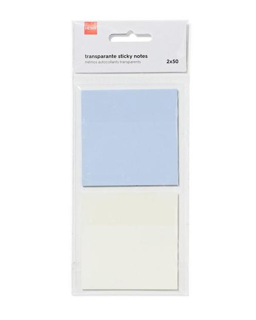 HEMA Sticky notes transparant - 2 stuks, Diversen, Agenda's, Nieuw, Verzenden
