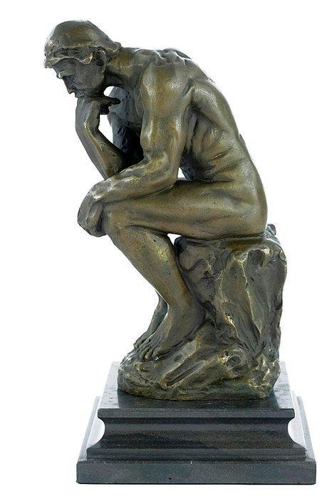 Auguste Rodin (1840-1917) - after - sculptuur, The Thinker -, Antiek en Kunst, Antiek | Keramiek en Aardewerk