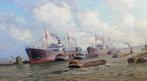 P.J Wagemans (1879-1955) - Haven van Rotterdam