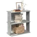 vidaXL Boekenkast 3-laags 60x30x60 cm bewerkt hout, Huis en Inrichting, Verzenden, Nieuw, Overige houtsoorten