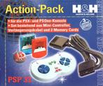 H&H Action-Pack Incl. Mini-Controller + Verlengkabel + 2 Mem, Verzenden, Nieuw