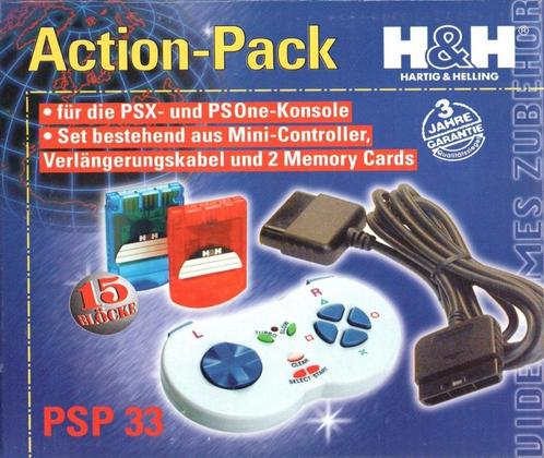 H&H Action-Pack Incl. Mini-Controller + Verlengkabel + 2 Mem, Spelcomputers en Games, Spelcomputers | Nintendo Consoles | Accessoires