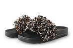 Colors of California Slippers in maat 37 Panter | 10% extra, Slippers, Overige kleuren, Verzenden, Zo goed als nieuw
