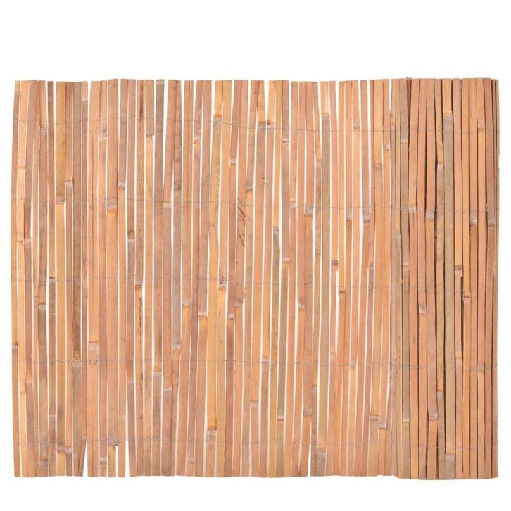 Groot Bamboe Scherm 100x400cm | Retourdeal (Bamboescherm), Tuin en Terras, Schuttingen, 1 tot 2 meter, 3 tot 6 meter, Nieuw, Overige materialen
