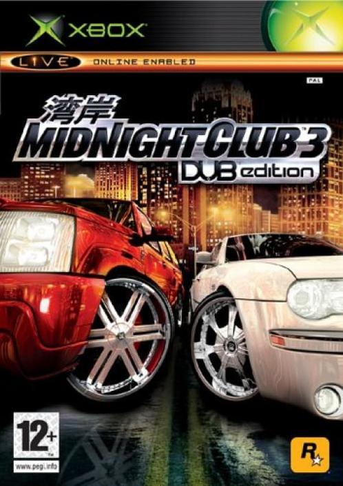 Midnight Club 3 Dub Edition (Xbox), Spelcomputers en Games, Games | Xbox Original, Gebruikt, Vanaf 7 jaar, Verzenden
