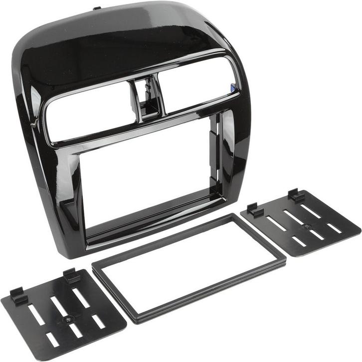 2-DIN Paneel Mitsubishi Space Star 2012-2019 Kl: Piano Zwart, Auto diversen, Autoradio's, Verzenden