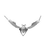 Zilveren Kever vliegend Art Nouveau Jugendstil hanger + k..., Nieuw, Verzenden