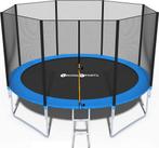 Veilige trampoline 366 cm met net en ladder - Geschikt vo..., Ophalen of Verzenden, Nieuw