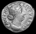 Romeinse Rijk. Faustina II (Augusta, AD 147-175). Denarius