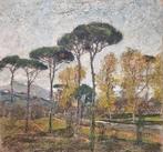 Giuseppe Casciaro (1863-1941) - Paesaggio, Antiek en Kunst