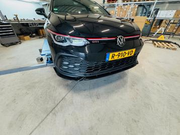 Golf 7 8 8.5 frontlip sideskirts dakspoilers hoogglans zwart beschikbaar voor biedingen