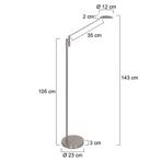 Steinhauer vloerlamp Daphne 3393ST Nieuw, Ophalen, 100 tot 150 cm, Nieuw, Metaal