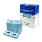 Garderobe blok blauw 1-1000, Verzenden, Nieuw, Feestartikel