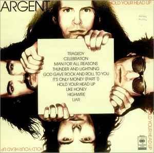 LP gebruikt - Argent - Hold Your Head Up, Cd's en Dvd's, Vinyl | Rock, Zo goed als nieuw, Verzenden