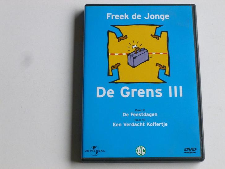 Freek de Jonge - De Grens III (DVD), Cd's en Dvd's, Dvd's | Cabaret en Sketches, Zo goed als nieuw, Verzenden