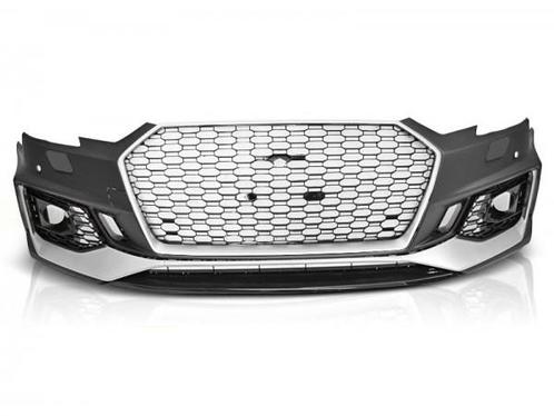 Voorbumper Audi A4 B9 2015-2019 RS4 Look Zilver, Auto-onderdelen, Carrosserie en Plaatwerk, Ophalen of Verzenden