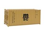 Schaal 1 Kiss 561 101 Container MSC 20 ft (Kiss Schweiz), Hobby en Vrije tijd, Modeltreinen | Overige schalen, Nieuw, Analoog