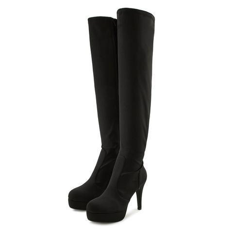 Lascana Belle Affaire Overknee-laarzen Hakken laars met, Kleding | Dames, Schoenen, Nieuw, Verzenden