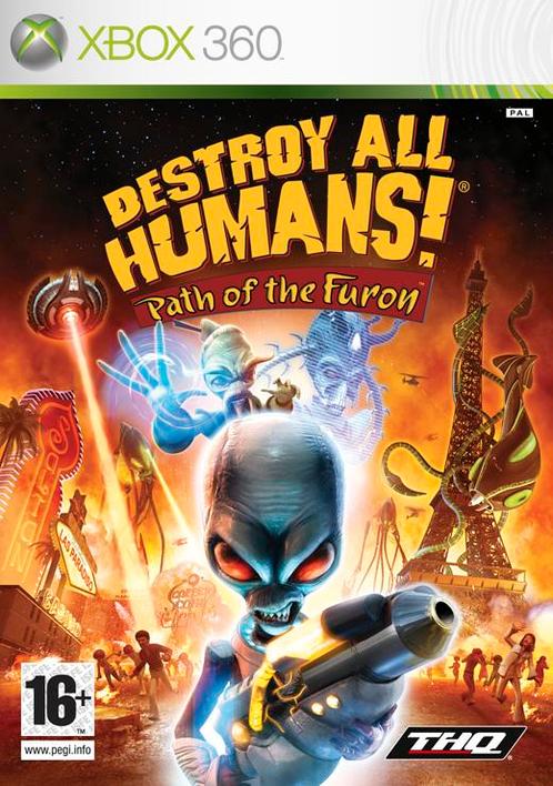 Destroy All Humans! Path Of The Furion-Standaard (Xbox 360), Spelcomputers en Games, Games | Xbox 360, Zo goed als nieuw, Ophalen of Verzenden