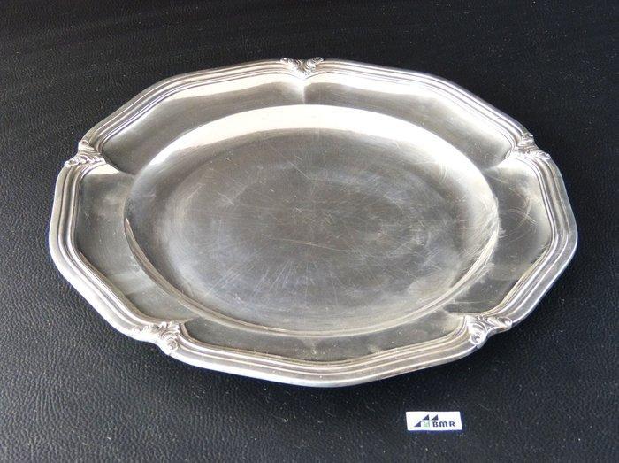 Dienblad - Taart-/serveerschaal - rond - .925 zilver, Antiek en Kunst, Antiek | Goud en Zilver