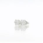 Oorbellen - 18 karaat Witgoud - 0.82ct. tw. Diamant, Nieuw